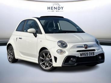 SPOTICAR Abarth 595c 1.4 T-jet 70th Cabrio Euro 6 2dr Used Car - Convertible Petrol White - Poole - 1200581030_1