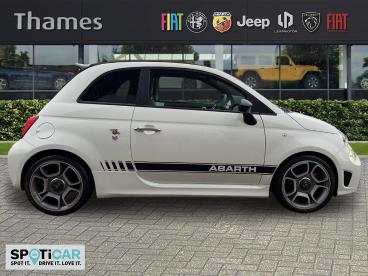 SPOTICAR Abarth 595c 1.4 T-jet Turismo 70th Cabrio Euro 6 2dr Used Car - Convertible Petrol White - Slough - 1200589100_2