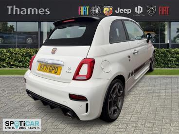 SPOTICAR Abarth 595c 1.4 T-jet Turismo 70th Cabrio Euro 6 2dr Used Car - Convertible Petrol White - Slough - 1200589100_3