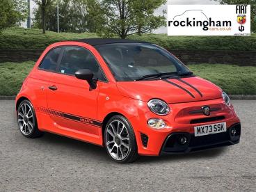 SPOTICAR Abarth 595c 1.4 T-jet Turismo Cabrio Euro 6 2dr Used Car - Convertible Petrol Orange - Corby - 1200590810_1
