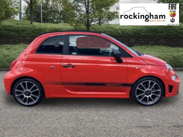 SPOTICAR Abarth 595c 1.4 T-jet Turismo Cabrio Euro 6 2dr Used Car - Convertible Petrol Orange - Corby - 1200590810_2