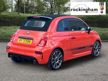 SPOTICAR Abarth 595c 1.4 T-jet Turismo Cabrio Euro 6 2dr Used Car - Convertible Petrol Orange - Corby - 1200590810_3