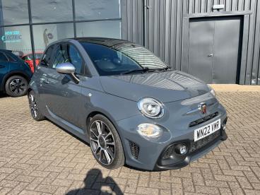 SPOTICAR Abarth 595c 1.4 T-jet Turismo 70th Cabrio Euro 6 2dr Used Car - Convertible Petrol Grey - Corby - 1200606121_1