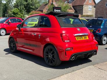 SPOTICAR Abarth 595c 1.4 T-jet Turismo 70th Cabrio Euro 6 2dr Used Car - Convertible Petrol Red - Warwick - 1200606923_2