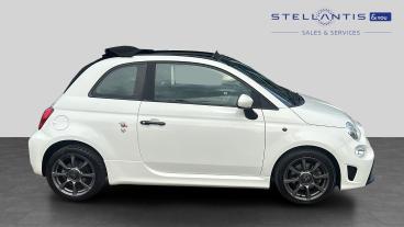 SPOTICAR Abarth 595c 1.4 T-jet 70th Cabrio Euro 6 2dr Used Car - Convertible Petrol White - Leicester - 1200611395_2