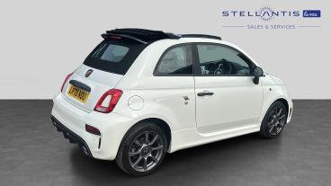 SPOTICAR Abarth 595c 1.4 T-jet 70th Cabrio Euro 6 2dr Used Car - Convertible Petrol White - Leicester - 1200611395_3