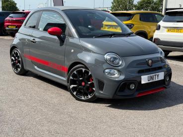 SPOTICAR Abarth 595c 1.4 T-jet Competizione Cabrio Euro 6 2dr Used Car - Convertible Petrol Grey - Cheltenham - 1200613829_1