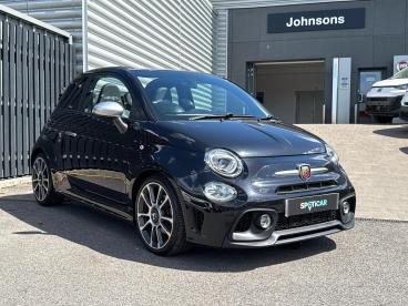 SPOTICAR Abarth 595c 1.4 T-jet Turismo 70th Cabrio Euro 6 2dr Used Car - Convertible Petrol Black - Swindon - 1200614036_2