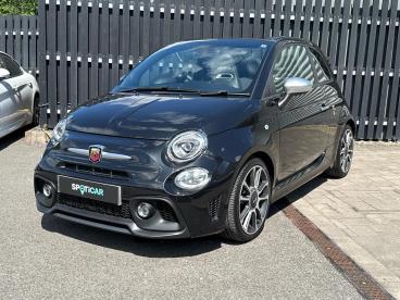 SPOTICAR Abarth 595c 1.4 T-jet Turismo 70th Cabrio Euro 6 2dr Used Car - Convertible Petrol Black - Swindon - 1200614036_4