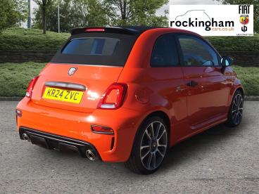 SPOTICAR Abarth 595c 1.4 T-jet Turismo Cabrio Euro 6 2dr Used Car - Convertible Petrol Orange - Corby - 1200624775_3