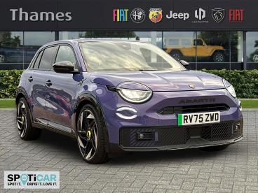 SPOTICAR Abarth 600e 54kwh Scorpionissima Auto 5dr Used Car - Suv Electric Purple - Slough - 1200547319_1