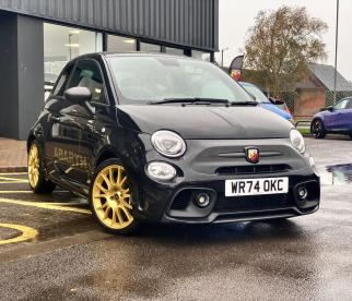 SPOTICAR Abarth 695 1.4 T-jet 75th Anniversario Euro 6 3dr Used Car - City Car Petrol Black - Cheltenham - 1200556300_1