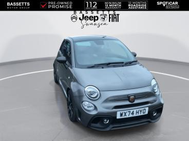 SPOTICAR Abarth 695 1.4 T-jet Competizione Auto Euro 6 3dr Used Car - City Car Petrol Multicolour - Swansea - 1200570665_3