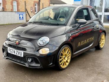 SPOTICAR Abarth 695 1.4 T-jet 75th Anniversario Euro 6 3dr Used Car - City Car Petrol Black - Chippenham - 1200573835_3