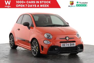 SPOTICAR Abarth 695 1.4 T-jet Turismo Auto Euro 6 3dr Used Car - City Car Petrol Orange - Epsom - 1200574419_1