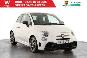SPOTICAR Abarth 695 1.4 T-jet Turismo Auto Euro 6 3dr Used Car - City Car Petrol White - Epsom - 1200576231_1