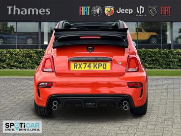 SPOTICAR Abarth 695c 1.4 T-jet Turismo Cabrio Auto Euro 6 2dr Used Car - Saloon Petrol Orange - Slough - 1200540674_5