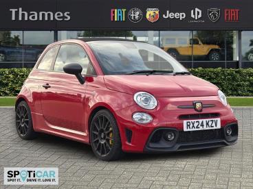 SPOTICAR Abarth 695c 1.4 T-jet Competizione Cabrio Auto Euro 6 2dr Used Car - Saloon Petrol Red - Slough - 1200554943_1