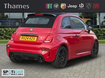 SPOTICAR Abarth 695c 1.4 T-jet Competizione Cabrio Auto Euro 6 2dr Used Car - Saloon Petrol Red - Slough - 1200554943_3
