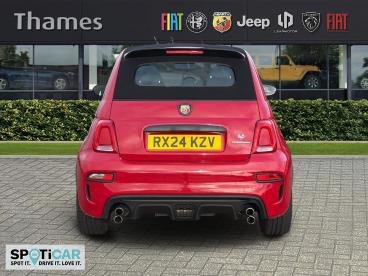 SPOTICAR Abarth 695c 1.4 T-jet Competizione Cabrio Auto Euro 6 2dr Used Car - Saloon Petrol Red - Slough - 1200554943_5