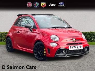 SPOTICAR Abarth 695c 1.4 T-jet Competizione Cabrio Auto Euro 6 2dr Used Car - Saloon Petrol Red - Colchester - 1200558725_1