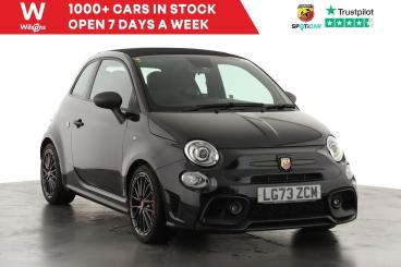 SPOTICAR Abarth 695c 1.4 T-jet Competizione Cabrio Euro 6 2dr Used Car - Saloon Petrol Black - Epsom - 1200565837_1