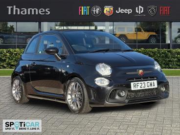 SPOTICAR Abarth 695c 1.4 T-jet Turismo Cabrio Euro 6 2dr Used Car - Saloon Petrol Black - Slough - 1200634017_1