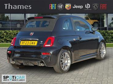 SPOTICAR Abarth 695c 1.4 T-jet Turismo Cabrio Euro 6 2dr Used Car - Saloon Petrol Black - Slough - 1200634017_3
