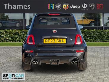 SPOTICAR Abarth 695c 1.4 T-jet Turismo Cabrio Euro 6 2dr Used Car - Saloon Petrol Black - Slough - 1200634017_5