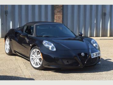 SPOTICAR Alfa Romeo Spider 4c 1750 Tbi Spider Tct Euro 6 2dr Used Car - Saloon Petrol Black - Pulborough - 1200588661_1