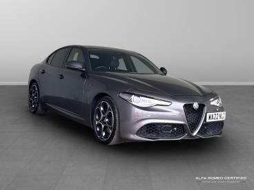 ALFA ROMEO CERTIFIED Alfa Romeo Giulia 2.0t Veloce Auto Euro 6 (s/s) 4dr Used Car - Saloon Petrol Grey - Exeter - 499530_1