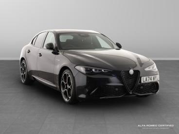 ALFA ROMEO CERTIFIED Alfa Romeo Giulia 2.0t Sprint Auto Euro 6 (s/s) 4dr Used Car - Saloon Petrol Black - Epsom - 509701_1
