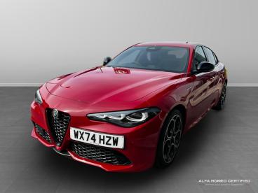 ALFA ROMEO CERTIFIED Alfa Romeo Giulia 2.0t Veloce Auto Euro 6 (s/s) 4dr Used Car - Saloon Petrol Red - Slough - 532050_3
