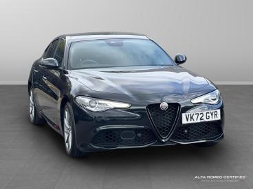 ALFA ROMEO CERTIFIED Alfa Romeo Giulia 2.0t Sprint Auto Euro 6 (s/s) 4dr Used Car - Saloon Petrol Black - Swindon - 534046_1