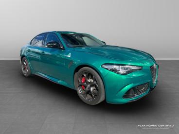 ALFA ROMEO CERTIFIED Alfa Romeo Giulia 2.9 V6 Bi-turbo Quadrifoglio Auto Euro 6 (s/s) 4dr Used Car - Saloon Petrol Green - Slough - 538685_1
