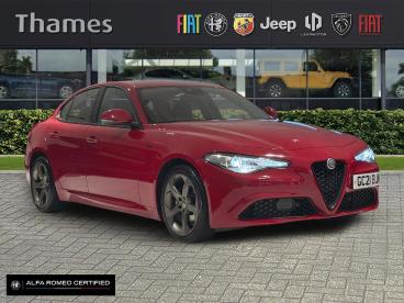 ALFA ROMEO CERTIFIED Alfa Romeo Giulia 2.0t Sprint Auto Euro 6 (s/s) 4dr Used Car - Saloon Petrol Red - Slough - 547199_1