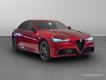 ALFA ROMEO CERTIFIED Alfa Romeo Giulia 2.9 V6 Bi-turbo Quadrifoglio Auto Euro 6 (s/s) 4dr Used Car - Saloon Petrol Red - Slough - 550672_1