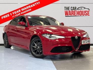 ALFA ROMEO CERTIFIED Alfa Romeo Giulia 2.0 Tb Sprint 4dr Auto Used Car - Saloon Petrol Red - Swansea - 552842_1