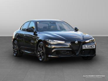 ALFA ROMEO CERTIFIED Alfa Romeo Giulia 2.0t Veloce Auto Euro 6 (s/s) 4dr Used Car - Saloon Petrol Black - Nuneaton - 557624_1