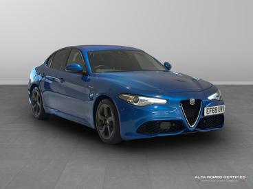 ALFA ROMEO CERTIFIED Alfa Romeo Giulia 2.0t Veloce Auto Euro 6 (s/s) 4dr Used Car - Saloon Petrol Blue - Slough - 564396_1