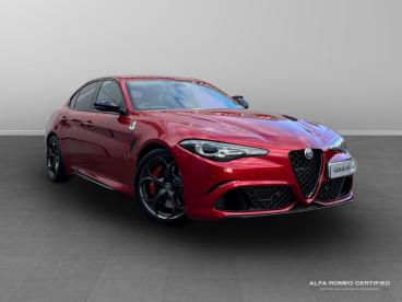ALFA ROMEO CERTIFIED Alfa Romeo Giulia 2.9 V6 Bi-turbo Quadrifoglio Auto Euro 6 (s/s) 4dr Used Car - Saloon Petrol Red - Colchester - 566790_1