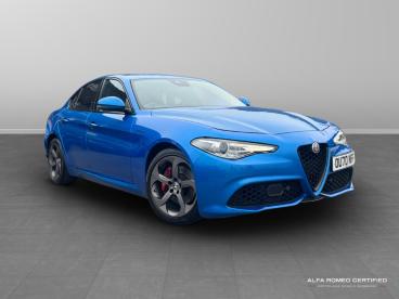 SPOTICAR Alfa Romeo Giulia 2.0t Veloce Auto Euro 6 (s/s) 4dr Used Car - Saloon Petrol Blue - Kidlington - 800577483_1