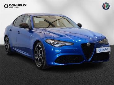 ALFA ROMEO CERTIFIED Alfa Romeo Giulia 2.0t Veloce Auto Euro 6 (s/s) 4dr Used Car - Saloon Petrol Blue - Newtownabbey - 584967_1