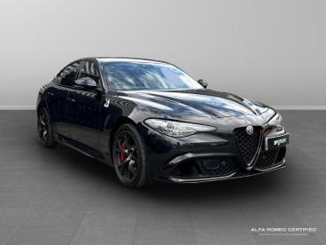 ALFA ROMEO CERTIFIED Alfa Romeo Giulia 2.9 V6 Bi-turbo Quadrifoglio Auto Euro 6 (s/s) 4dr Used Car - Saloon Petrol Black - Swindon - 585509_2