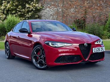 ALFA ROMEO CERTIFIED Alfa Romeo Giulia 2.0t Veloce Auto Euro 6 (s/s) 4dr Used Car - Saloon Petrol Red - Swansea - 591620_1