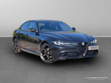 ALFA ROMEO CERTIFIED Alfa Romeo Giulia 2.0t Intensa Auto Euro 6 (s/s) 4dr Used Car - Saloon Petrol Black - Colchester - 591695_1