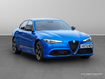 ALFA ROMEO CERTIFIED Alfa Romeo Giulia 2.0t Veloce Auto Euro 6 (s/s) 4dr Used Car - Saloon Petrol Blue - Nuneaton - 593956_1