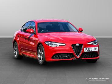 SPOTICAR Alfa Romeo Giulia 2.0t Veloce Auto Euro 6 (s/s) 4dr Used Car - Saloon Petrol Red - Nuneaton - 800602358_1
