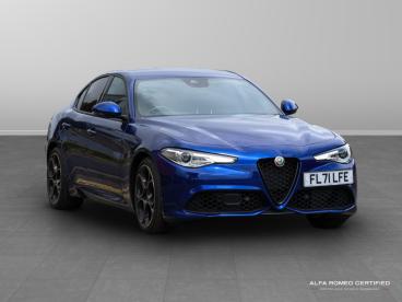 ALFA ROMEO CERTIFIED Alfa Romeo Giulia 2.0t Veloce Auto Euro 6 (s/s) 4dr Used Car - Saloon Petrol Blue - Nuneaton - 603881_1