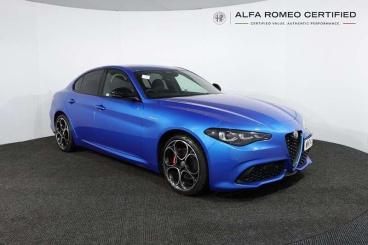 ALFA ROMEO CERTIFIED Alfa Romeo Giulia 2.0t Sprint Auto Euro 6 (s/s) 4dr Used Car - Saloon Petrol Blue - Colwyn Bay - 604251_1